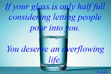 GLASS HALF FULL